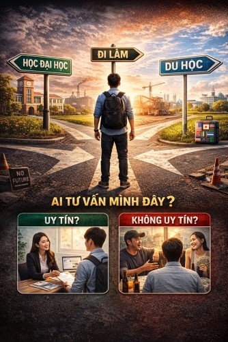 🔥 18 Tuổi bạn chọn 4 năm ? Hay cả cuộc đời?  Cách chọn Trung tâm du học uy tín?